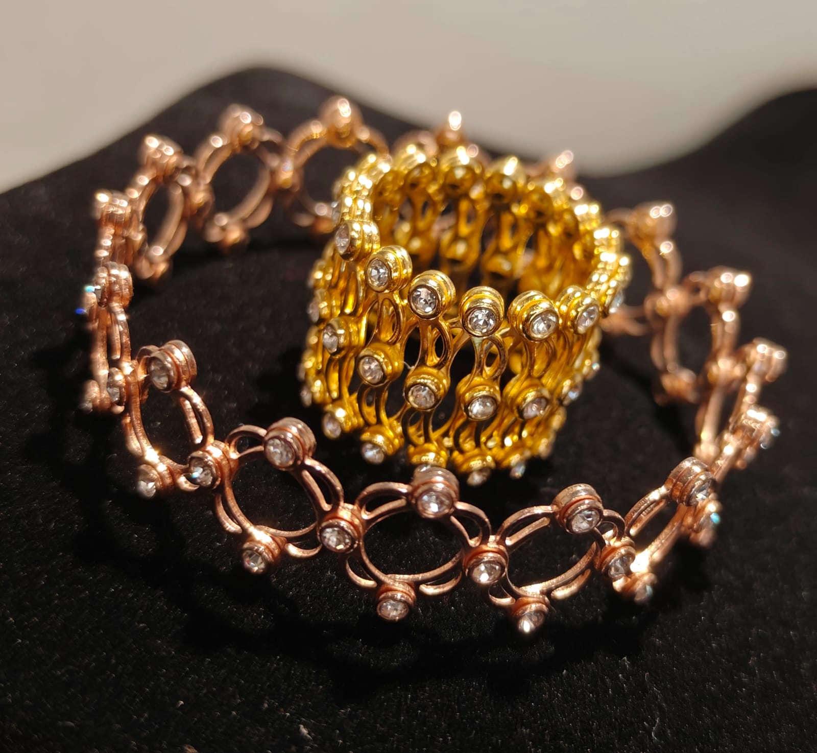 Ring–Bangle Gold Jewelry Design